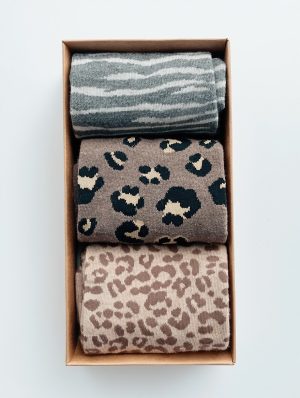 Calcetines Animal- CAMEL