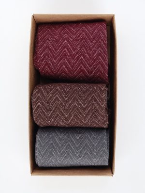 Calcetines BRILLO -BURDEOS