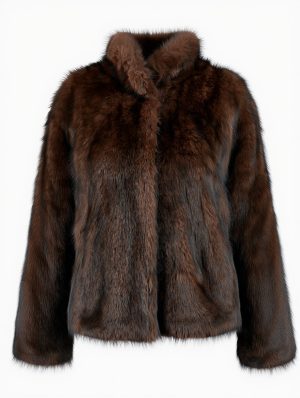 CHAQUETÓN LEONOR - CHOCOLATE