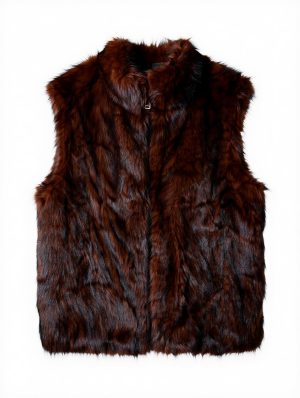 Chaleco Pelo   CLOE - CHOCOLATE