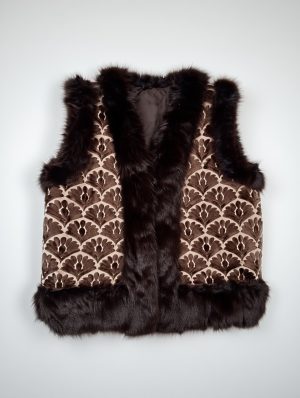 Chaleco CEBRA -CHOCOLATE