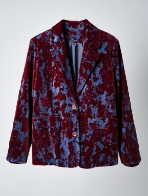 Chaqueta MIRÓ -BURDEOS