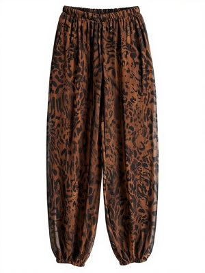 Pantalón Bombacho ALICIA -MARRÓN