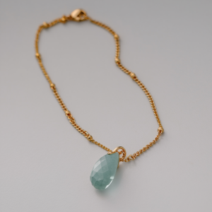Gargantilla Aguamarina